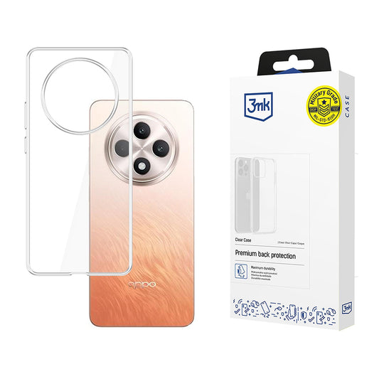 Θήκη για Oppo Reno12 FS 5G / Reno12 FS 4G / Reno12 F 4G / Reno12 F, 3MK, Διαφανής, Διαφάνεια
