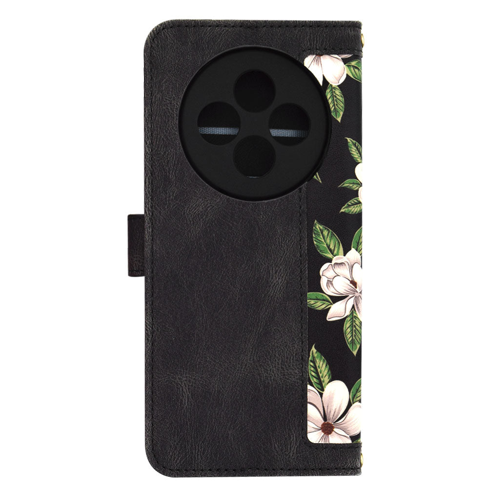 Θήκη για Oppo Reno12 FS 5G / Reno12 FS 4G / Reno12 F 4G / Reno12 F, Techsuit, FlipCraft, Μαύρη