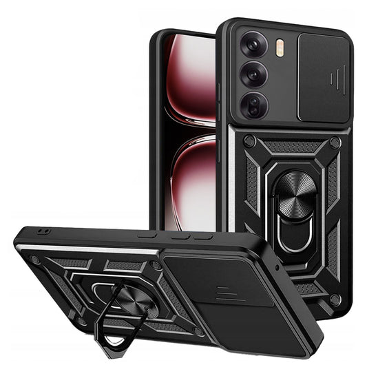 Θήκη για Oppo Reno12 Pro, Techsuit, CamShield, Μαύρο