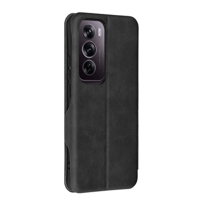 Case for Oppo Reno12 Pro, Techsuit, Safe Wallet Plus, Black