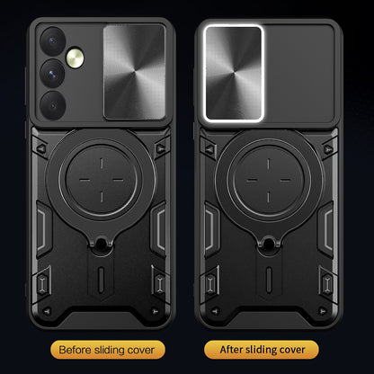 Θήκη για Oppo Reno12, Techsuit, CamGuard Pro, Μωβ