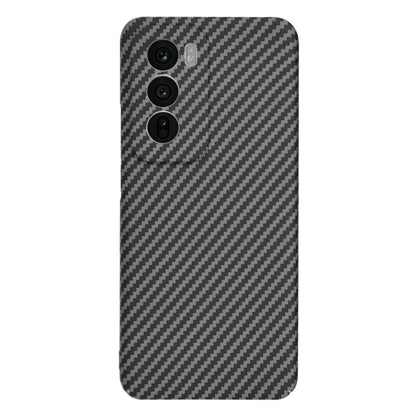 Θήκη για Oppo Reno12, Techsuit, Carbonite FiberShell, Μαύρο