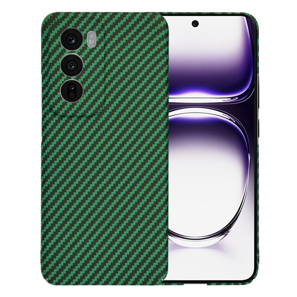 Case for Oppo Reno12, Techsuit, Carbonite FiberShell, Green
