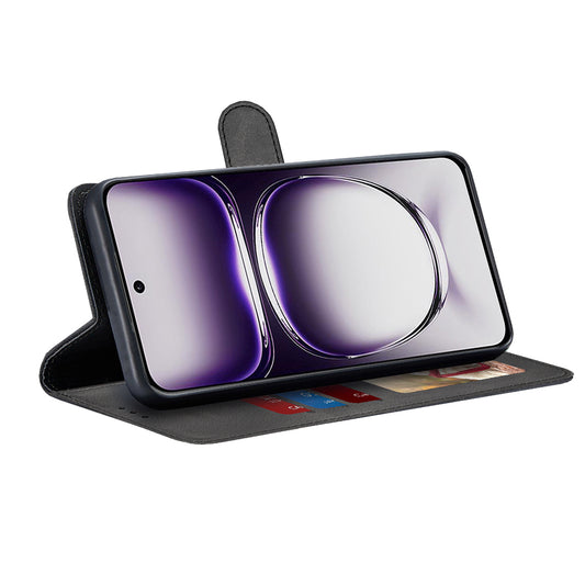 Θήκη για Oppo Reno12, Techsuit, Diary Book, Μαύρη