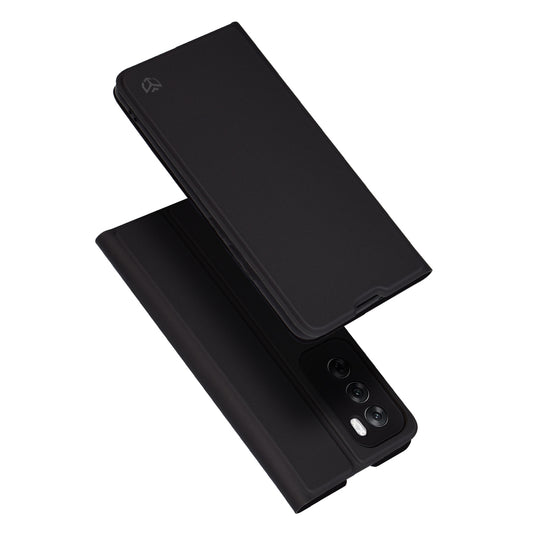 Θήκη για Oppo Reno12, Techsuit, Magskin Book, Μαύρη