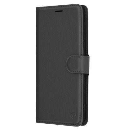 Θήκη για Oppo Reno13 FS 5G / Reno13 F 4G / Reno13 F, Techsuit, Δερμάτινο Φολιο, Μαύρο