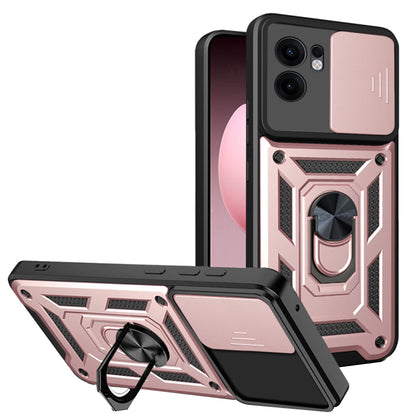 Θήκη για Oppo Reno13 FS 5G / Reno13 F 4G / Reno13 F, Techsuit, CamShield, Ροζ