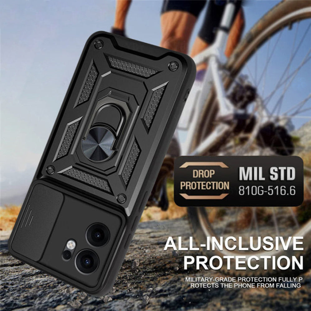 Θήκη για Oppo Reno13 FS 5G / Reno13 F 4G / Reno13 F, Techsuit, CamShield, Ροζ