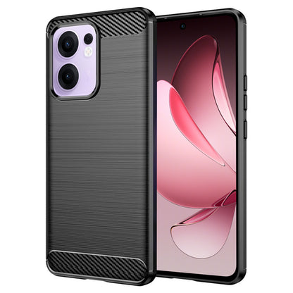 Θήκη για Oppo Reno13 FS 5G / Reno13 F 4G / Reno13 F, Techsuit, Άνθρακας, Μαύρο
