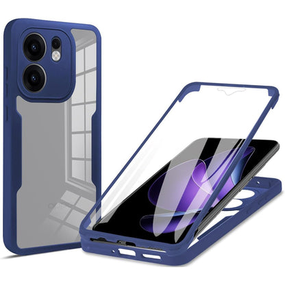 Θήκη για Oppo Reno13 FS 5G / Reno13 F 4G / Reno13 F, Techsuit, ColorVerse 360, Μπλε