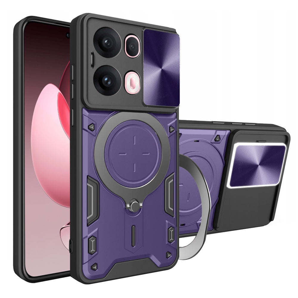 Θήκη για Oppo Reno13 Pro, Techsuit, CamGuard Pro, Μωβ