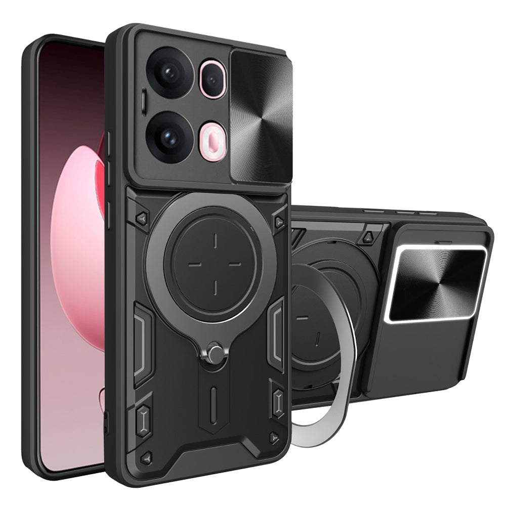 Θήκη για Oppo Reno13 Pro, Techsuit, CamGuard Pro, Μαύρο