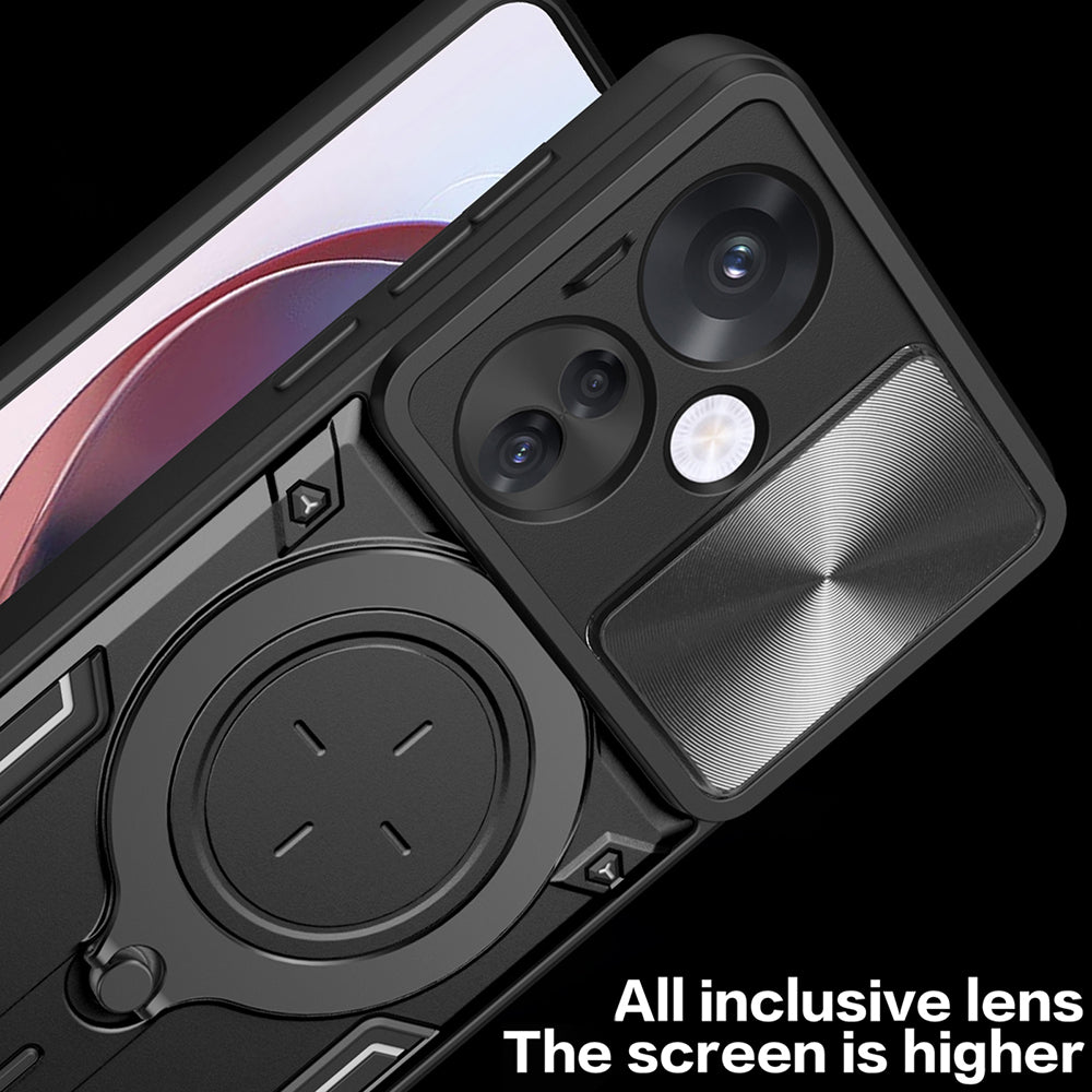 Θήκη για Oppo Reno13 Pro, Techsuit, CamGuard Pro, Μαύρο