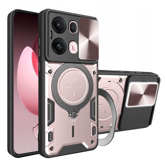 Θήκη για Oppo Reno13 Pro, Techsuit, CamGuard Pro, Ροζ Χρυσό
