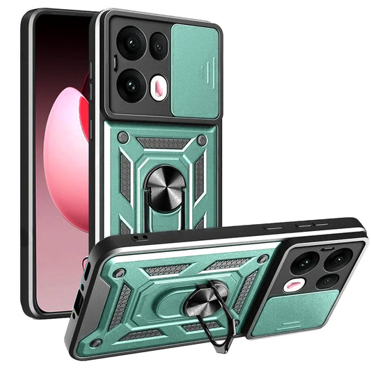 Θήκη για Oppo Reno13 Pro, Techsuit, CamShield, Πράσινο