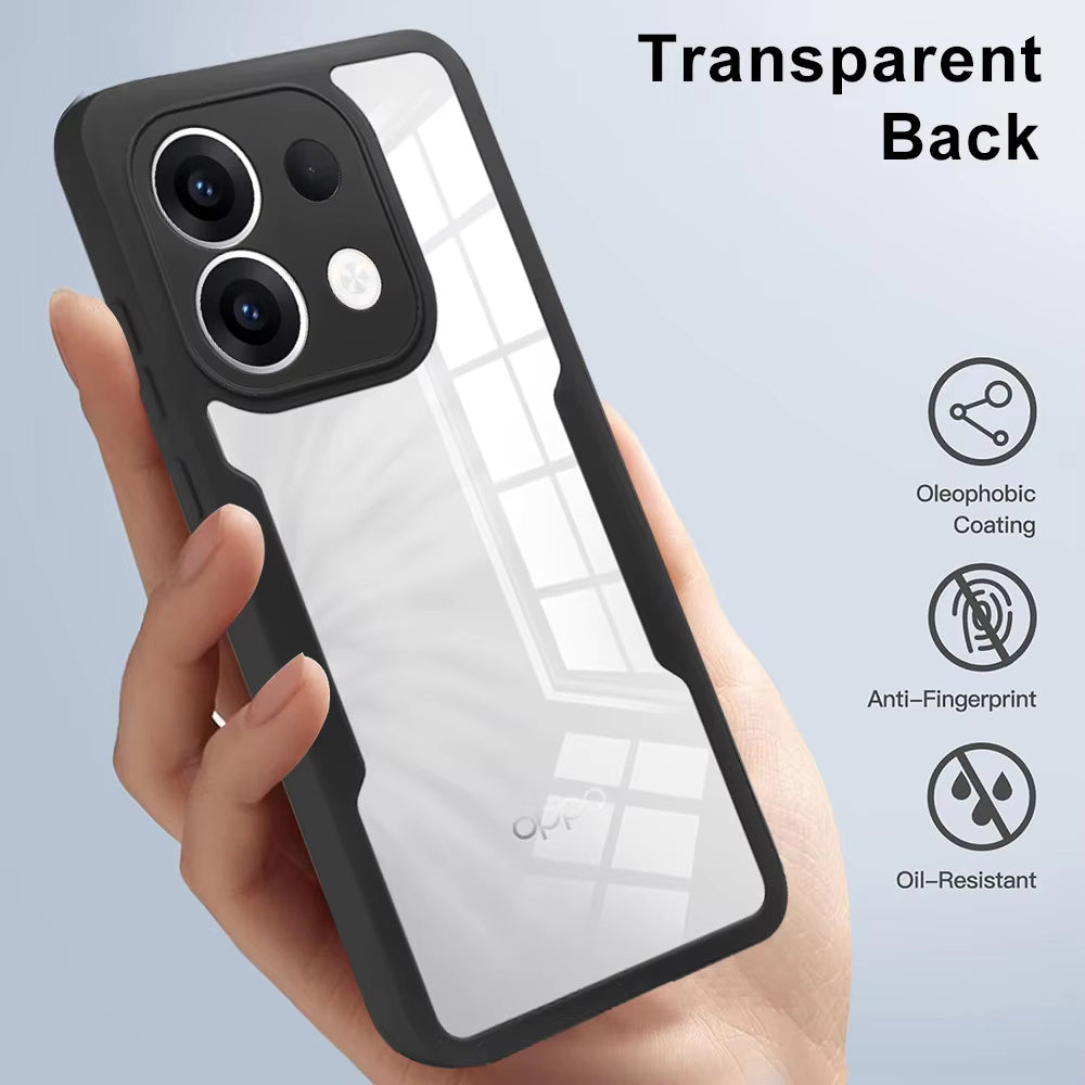 Θήκη για Oppo Reno13 Pro, Techsuit, ColorVerse 360, Μαύρο