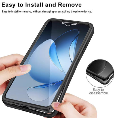 Θήκη για Oppo Reno13 Pro, Techsuit, ColorVerse 360, Ροζ