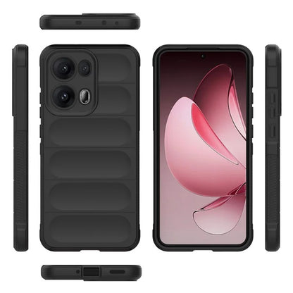 Θήκη για Oppo Reno13 Pro, Techsuit, Magic Shield, Μαύρο