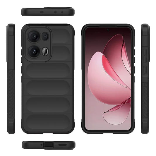 Θήκη για Oppo Reno13 Pro, Techsuit, Magic Shield, Μαύρο