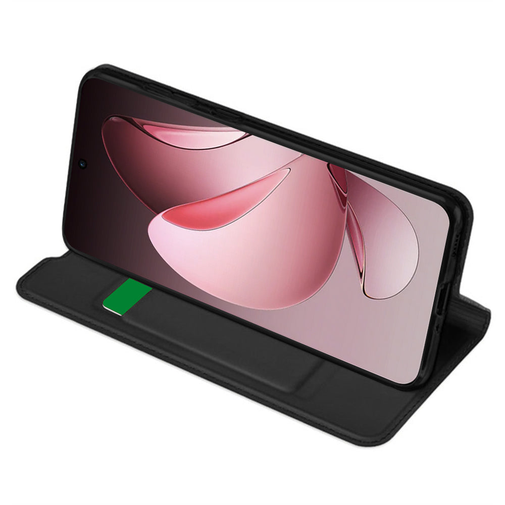 Θήκη για Oppo Reno13 Pro, Techsuit, Magskin Book, Μαύρη