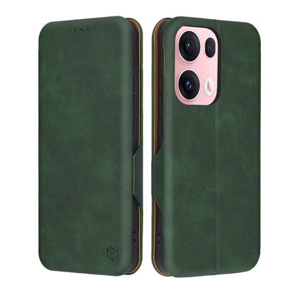 Θήκη για Oppo Reno13 Pro, Techsuit, Safe Wallet Plus, Πράσινο