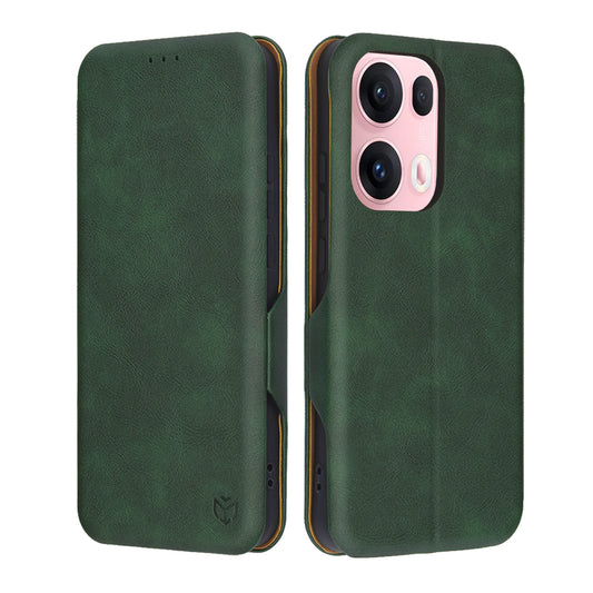 Θήκη για Oppo Reno13 Pro, Techsuit, Safe Wallet Plus, Πράσινο