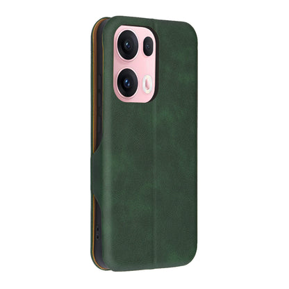Θήκη για Oppo Reno13 Pro, Techsuit, Safe Wallet Plus, Πράσινο