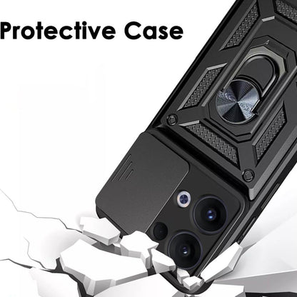 Case for Oppo Reno13, Techsuit, CamShield, Black