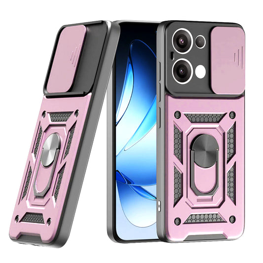 Θήκη για Oppo Reno13, Techsuit, CamShield, Ροζ