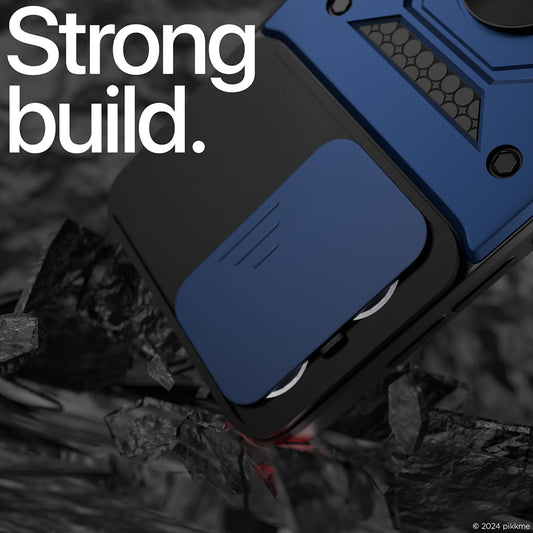 Θήκη για Oppo Reno13, Techsuit, CamShield, Ροζ
