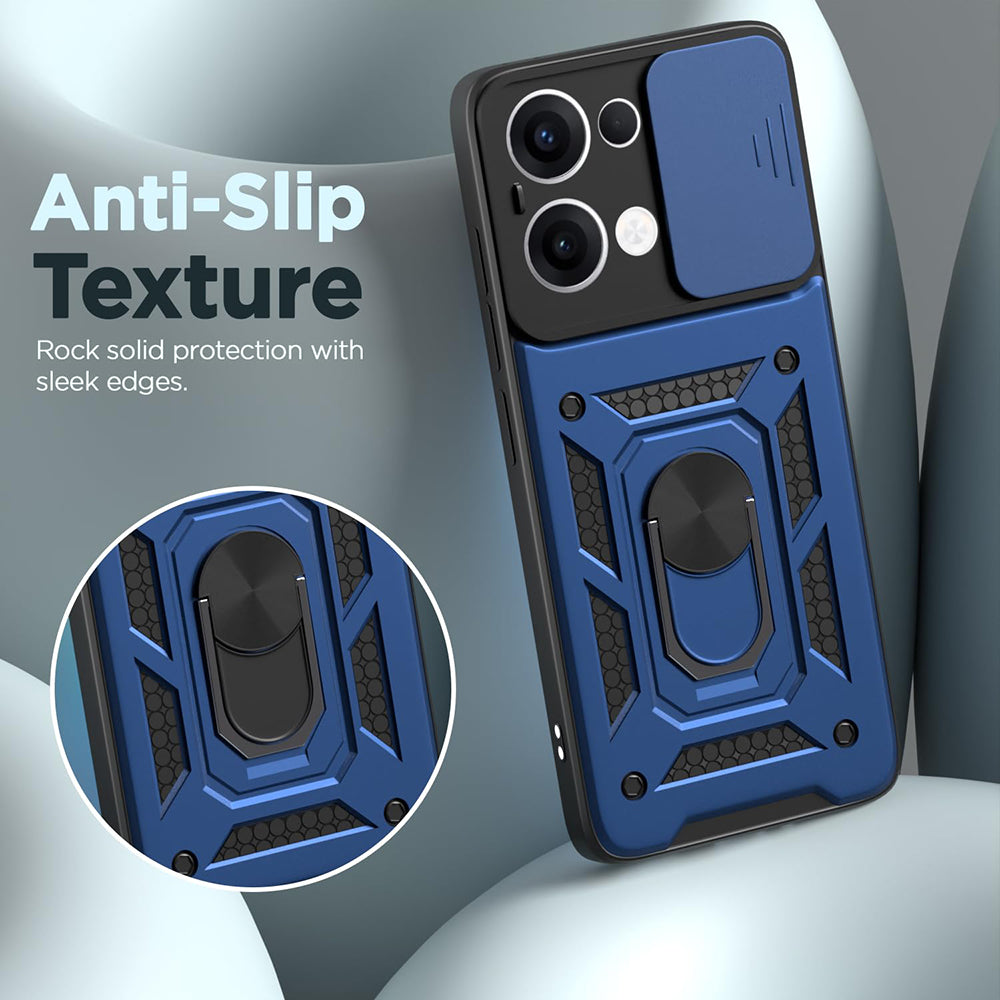 Θήκη για Oppo Reno13, Techsuit, CamShield, Πράσινο