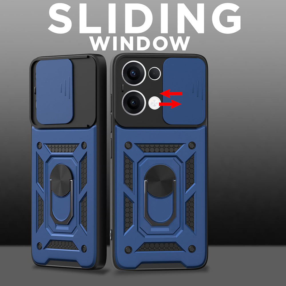 Θήκη για Oppo Reno13, Techsuit, CamShield, Πράσινο
