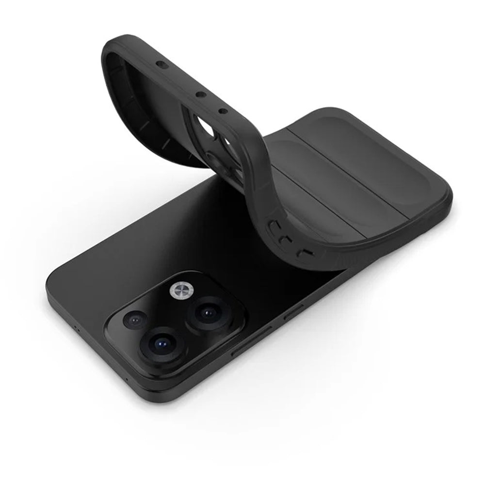 Θήκη για Oppo Reno13, Techsuit, Magic Shield, Μαύρο