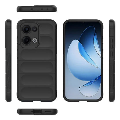 Θήκη για Oppo Reno13, Techsuit, Magic Shield, Μαύρο