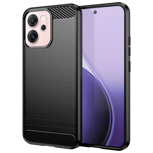 Θήκη για Oppo Reno14 F, Techsuit, Carbon, Μαύρο