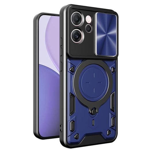Θήκη για Oppo Reno14 FS 5G / Reno14 F, Techsuit, CamGuard Pro, Μπλε