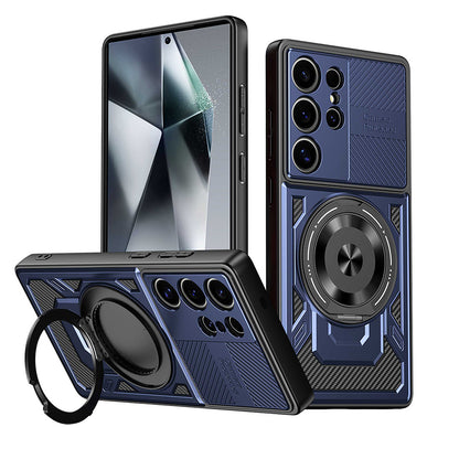 Θήκη για Oppo Reno14 FS 5G / Reno14 F, Techsuit, RuggedCam, Μπλε