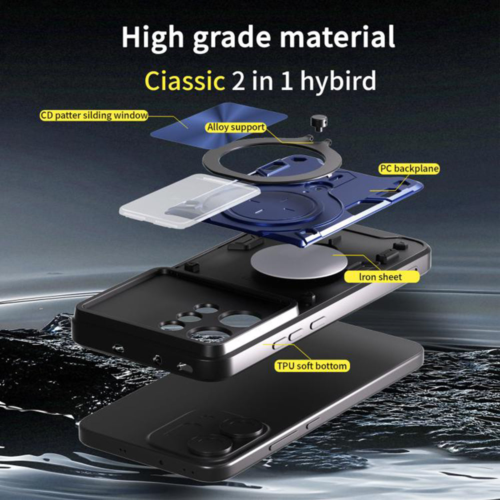 Θήκη για Oppo Reno14, Techsuit, CamGuard Pro, Μωβ