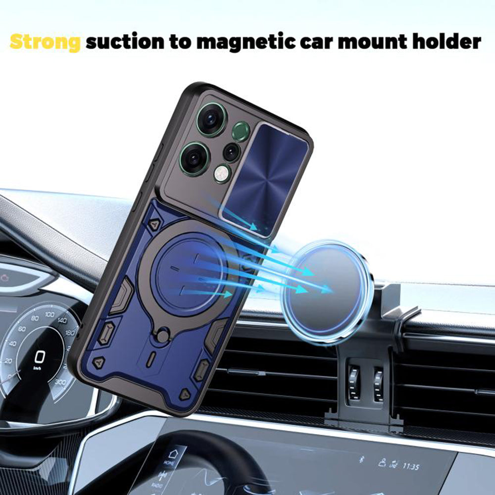 Θήκη για Oppo Reno14, Techsuit, CamGuard Pro, Μωβ