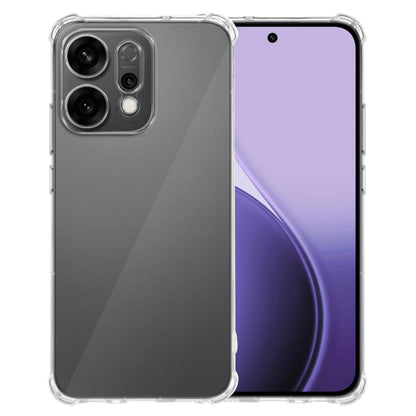 Θήκη για Oppo Reno14, Techsuit, Ανθεκτική σε Κρούσεις Διαφανής, Διάφανη