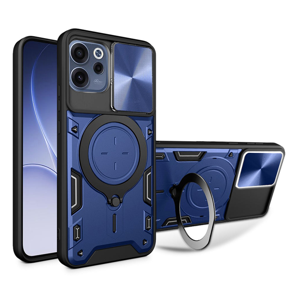 Θήκη για Oppo Reno15 FS / Reno15 F, Techsuit, CamGuard Pro, Μπλε