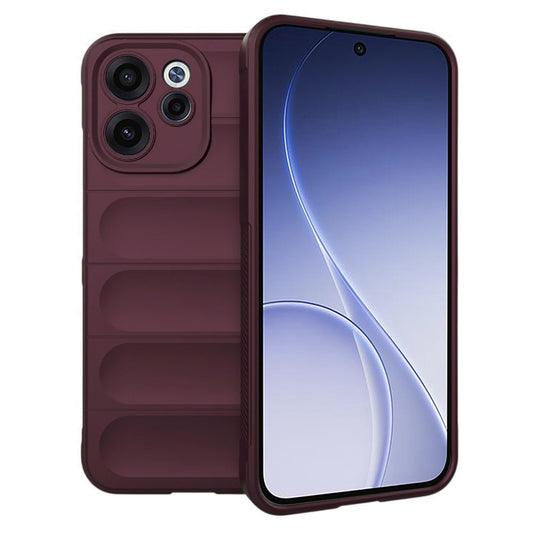 Θήκη για Oppo Reno15 FS / Reno15 F, Techsuit, Magic Shield, Βυσσινί
