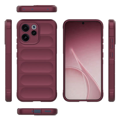 Θήκη για Oppo Reno15 FS / Reno15 F, Techsuit, Magic Shield, Βυσσινί