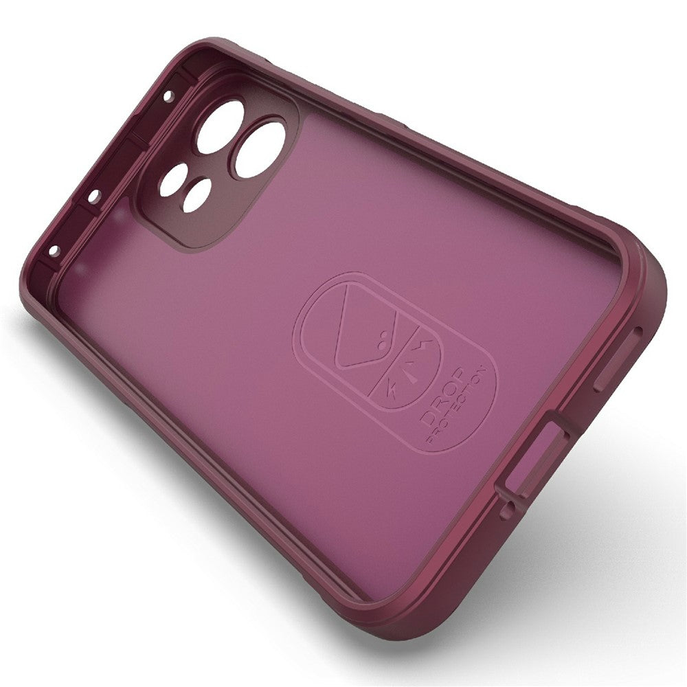 Θήκη για Oppo Reno15 FS / Reno15 F, Techsuit, Magic Shield, Βυσσινί