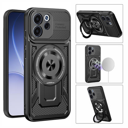 Θήκη για Oppo Reno15 FS / Reno15 F, Techsuit, RuggedCam, Γκρι