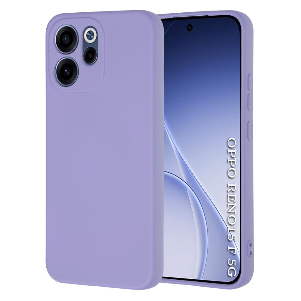 Θήκη για Oppo Reno15 FS / Reno15 F, Techsuit, SoftFlex, Ανοιχτό Μωβ