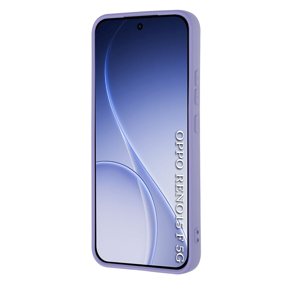 Θήκη για Oppo Reno15 FS / Reno15 F, Techsuit, SoftFlex, Ανοιχτό Μωβ