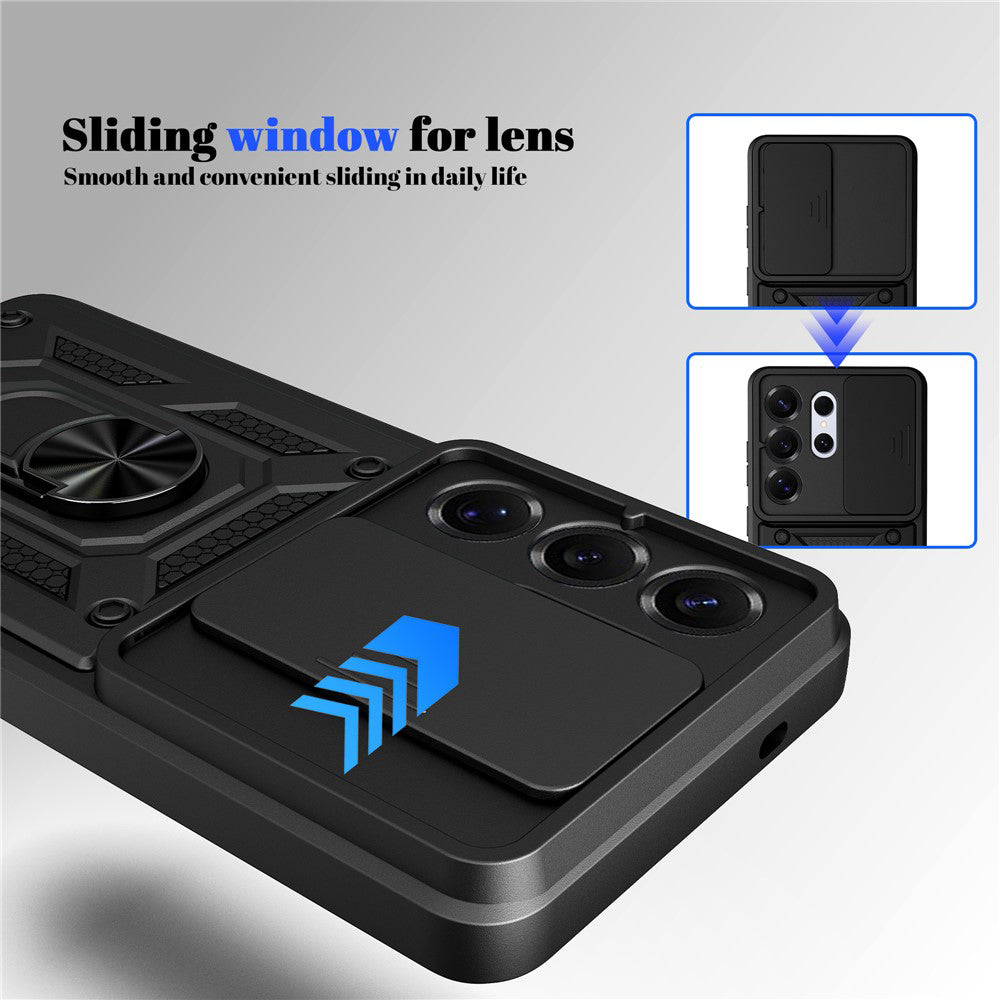 Θήκη για Oppo Reno15 Pro, Techsuit, CamShield, Μαύρη