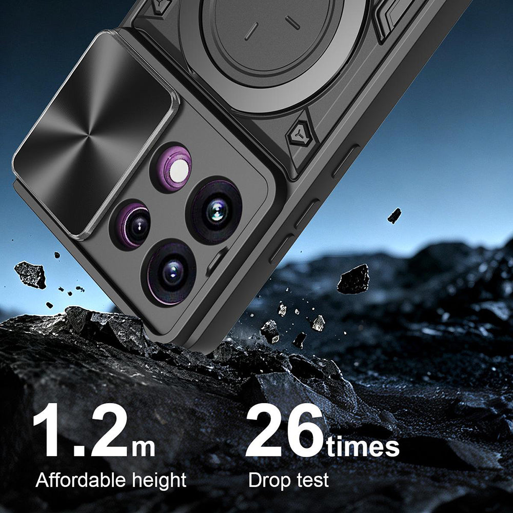 Case for Oppo Reno16 F / Reno16 FS, Techsuit, CamGuard Pro, Blue
