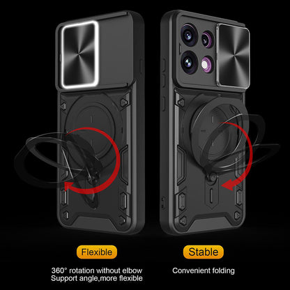 Case for Oppo Reno16 F / Reno16 FS, Techsuit, CamGuard Pro, Black